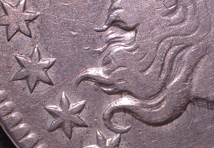 1795 Flowing Hair Silver Dollar, 2 Leaves, B-1, BB-21, R.2, NGC Fine 