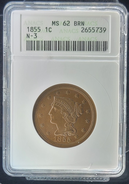 1855 1C Upright 55, BN