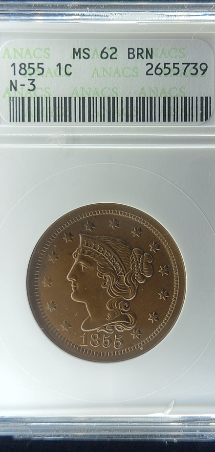 1855 1C Upright 55, BN