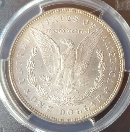 1878 7TF, Reverse of 1878 VAM-33A Morgan Dollars  PCGS MS63