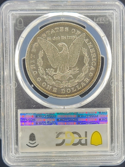 1878 7/8TF, Weak Morgan Dollar PCGS MS65