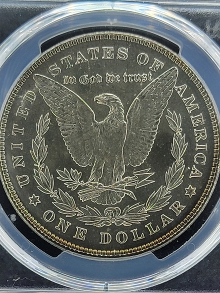 1878 7/8TF, Weak Morgan Dollar PCGS MS65