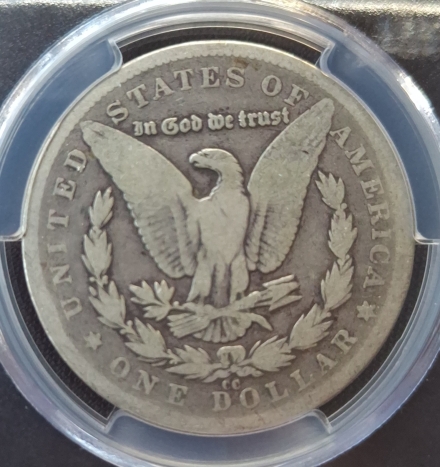 1879-CC Capped Die Morgan Dollars  PCGS G04