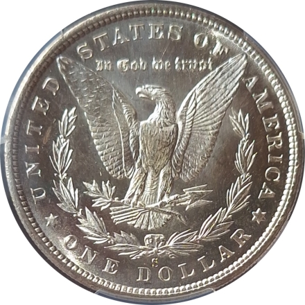 1880-S PCGS MS67+ CAC VAM 92 Morgan Dollar