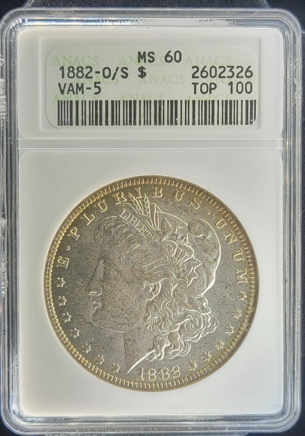 1882-O/S $1 Weak