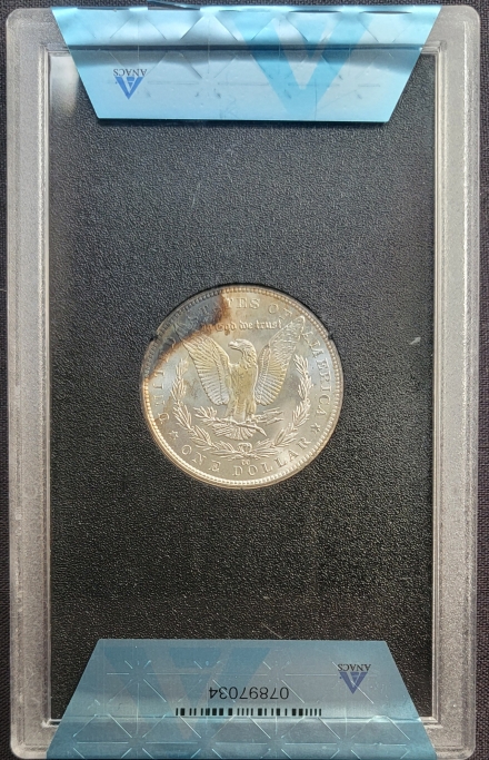 1883-CC GSA Hoard Morgan Dollars  ANACS MS64 multi-coin bag toning