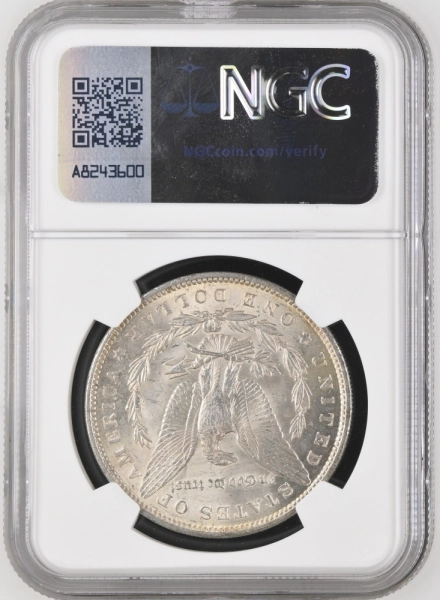 1888 HOT-50 VAM 7B NGC MS63 Morgan Dollar - DDR Die Gouges