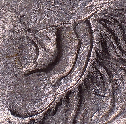 1889 NGC MS64 HOT-50 VAM-16 DDO EAR $1 - Die Clashing & Bag Toning