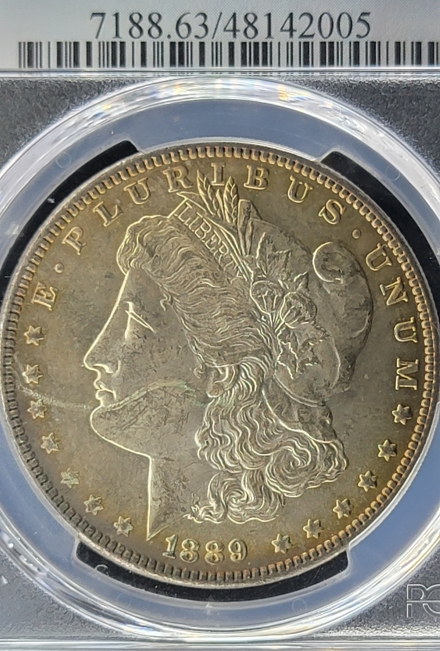 1889 Morgan Dollars  PCGS MS63