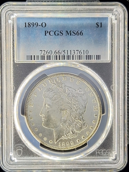 1899-O Morgan Dollars  PCGS MS66 51137610
