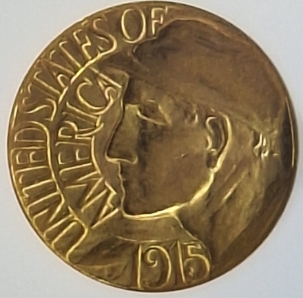 1915-S Panama-Pacific Gold Commemoratives  NGC MS66