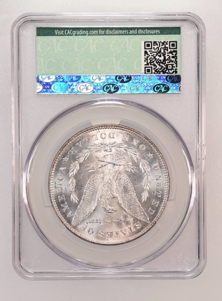 1878 7TF, Reverse of 1878 7/8TF Weak VAM-41C Morgan Dollars  CACG MS63