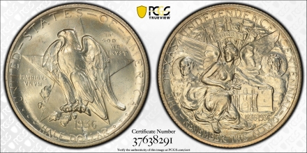 1936 Texas Silver Commemoratives PCGS MS65