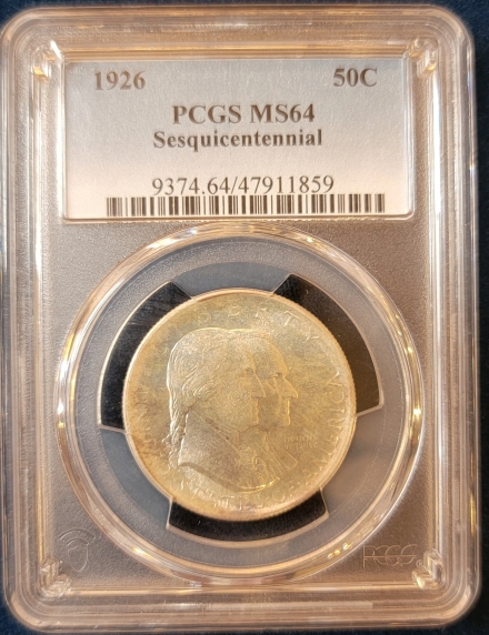 1926 Sesquicentennial Commemorative Half – PCGS MS64