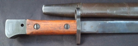 May 1944 Rifle Factory Ishapore (RFI) Indian No.1 Mk III* Bayonet (New/Unissued Condition)