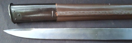 May 1944 Rifle Factory Ishapore (RFI) Indian No.1 Mk III* Bayonet (New/Unissued Condition)