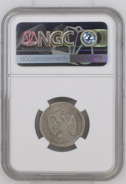 1875-S Liberty Seated Twenty Cents  NGC G 6