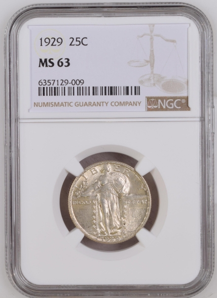 1929 Standing Liberty NGC MS63