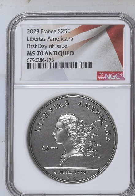 2023 Libertas Americana NGC MS70 ANTIQUATED
