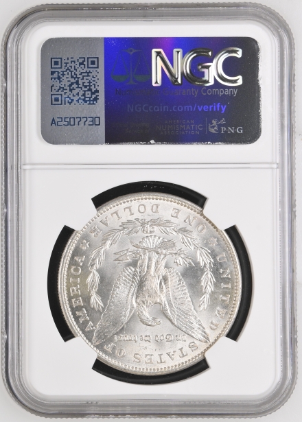 1887 Morgan Dollars  NGC UNC DETAILS