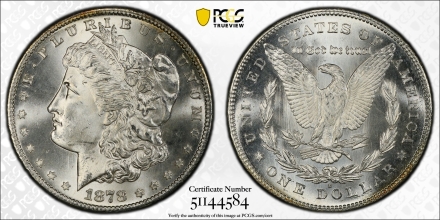 1878-S Morgan Dollars  PCGS MS64+