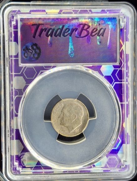 1954 10c MS66 in PCGS Trader Bea holder