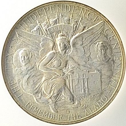 1938-D Texas Silver Commemoratives NGC MS65